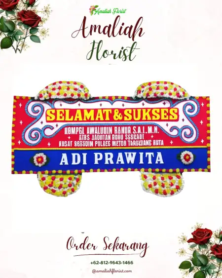 Papan Bunga Ucapan Selamat Bresela